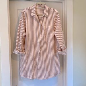 Aerie Striped Minidress / Coverup | Size L